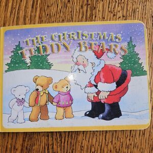 Rare The Christmas Teddy Bear 2003 Board Book by Grandreams